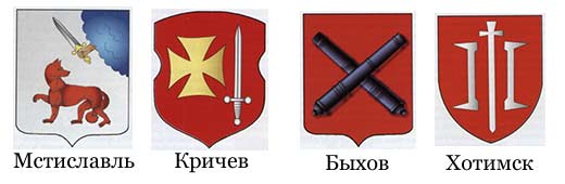 гербы Могилевской области